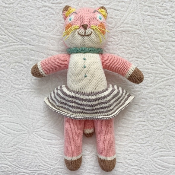 Blabla Suzette the Fox Hand Knit Doll 12” - Picture 1 of 4